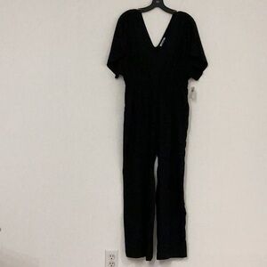 Old Navy Jumpsuit Black Sz M  NWT